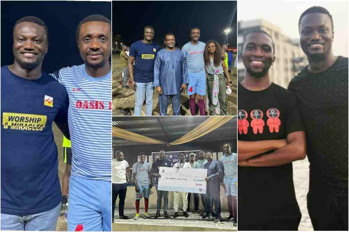 PHOTOS: Bishop Francis Wale Oke Son’s Church Won 1Million In Believers Charity Cup Against Nathaniel Bassey’s Church In Lekki