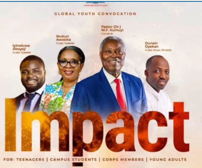 Pastor Kumuyi Invites Nigerian Youths To Join Him At IMPACT 2022 – A 5-day Global Youth Convention