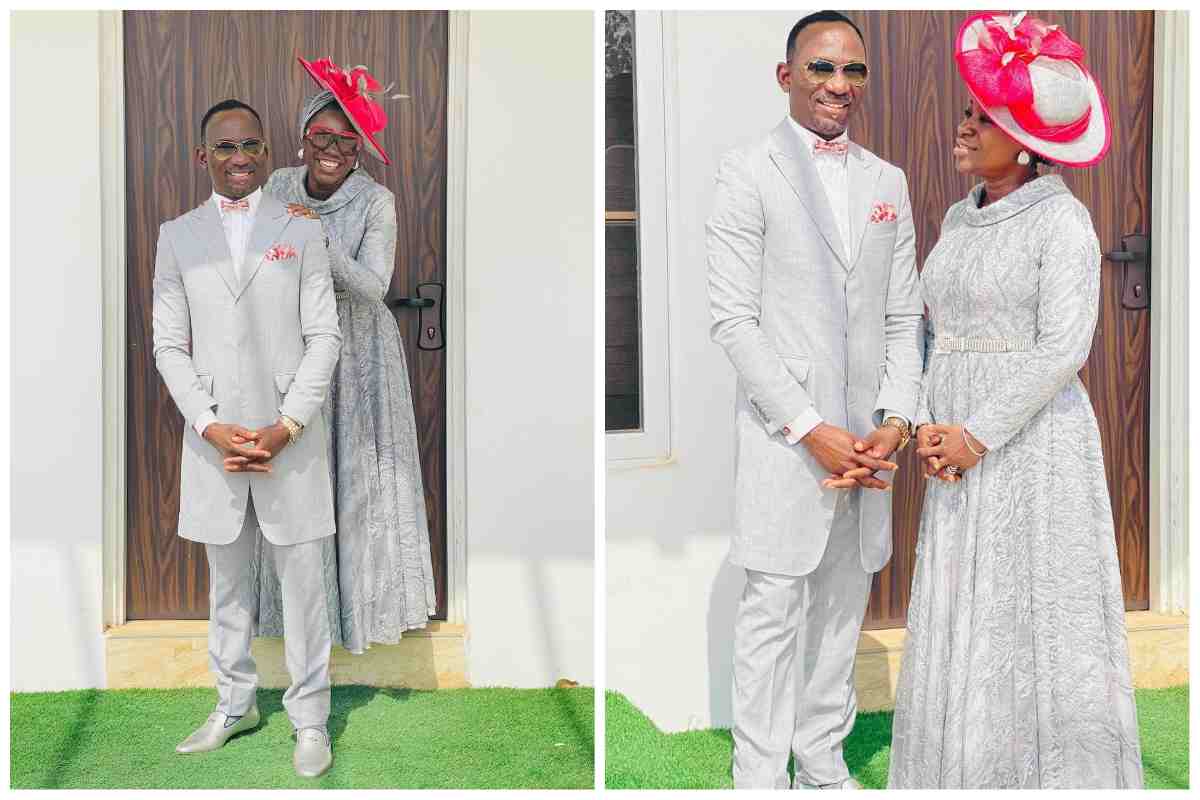 Reactions As Pastor Paul Enenche Drops After-Church Matching Outfits with his wife