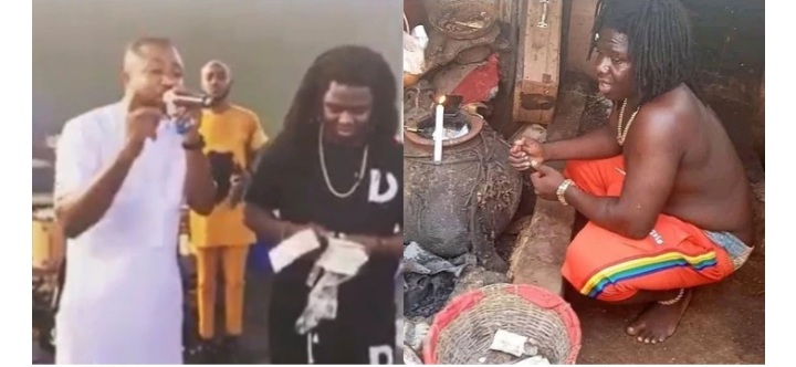 You idiots are parading yourselves as Deputy God, that is why most of you are poor – Gospel singer, Gozie Okeke replies those criticizing him after being spotted with a native doctor