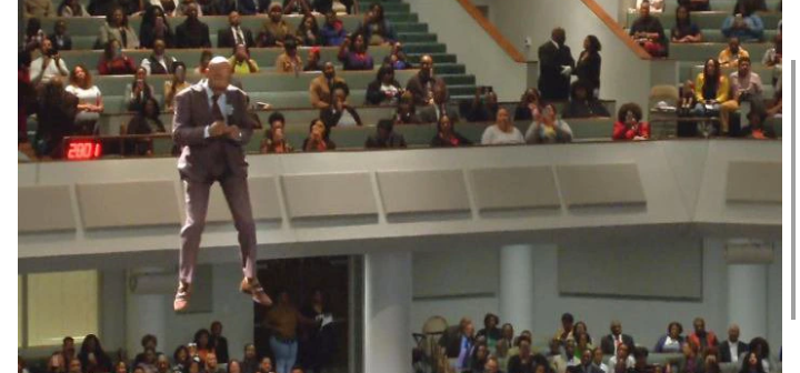 See The Pastor Who Walk On Air During Deliverance