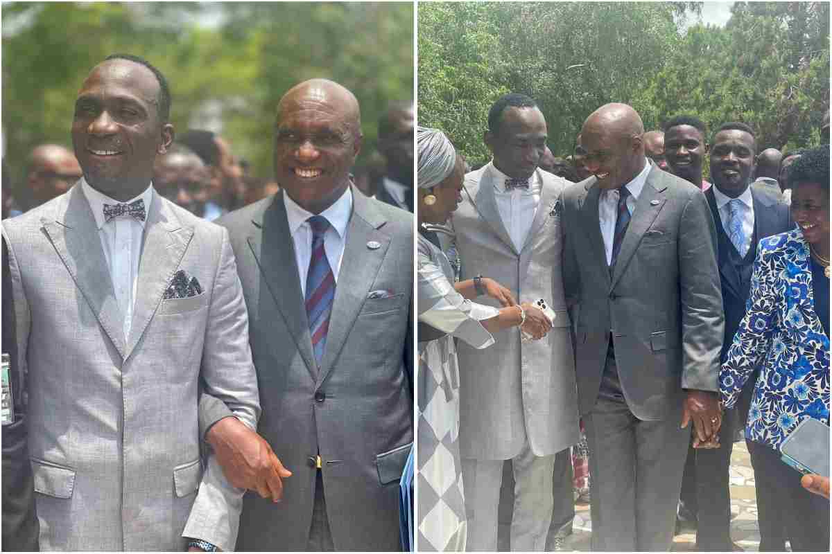 Pastor Paul Enenche Shares Beautiful Pictures With His Dear Friend, David Ibiyeomie At The Ongoing Church Growth Ministers’ Conference At Cannaland