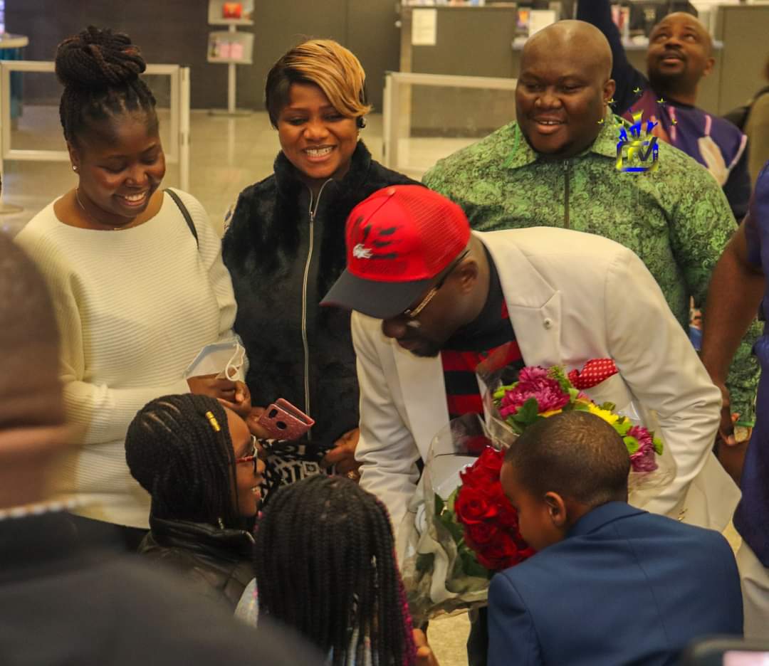 PHOTOS: Apostle Johnson Suleman Arrives In Maryland, USA For Mighty Turnaround 2022 Crusade