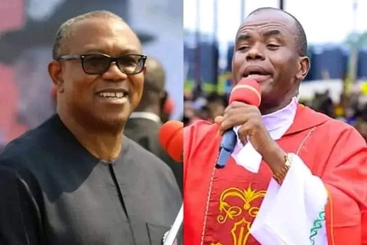 Presidential Aspirant Peter Obi Finally Reacts To Fr. Mbaka’s Statement About Him Being Stingy -see what he said