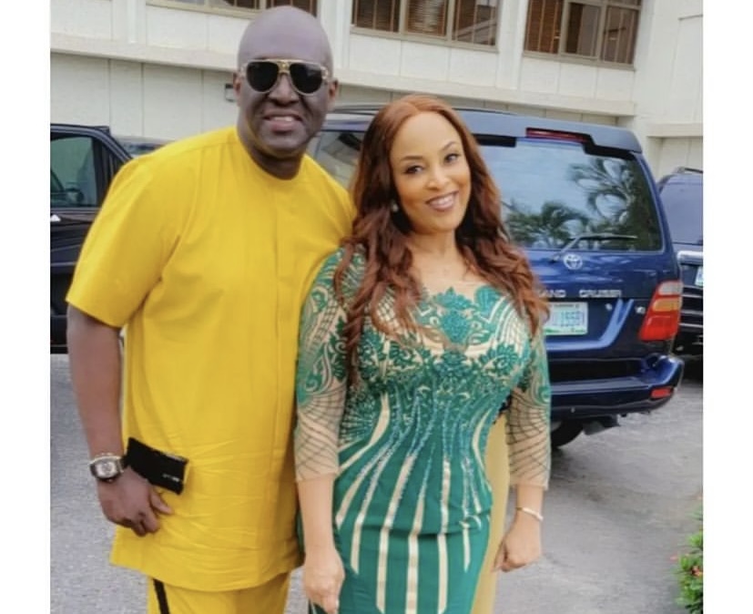 Gospel singer Sammie Okposo and his wife Ozioma have sparked reactions online as they celebrate their 12th wedding anniversary 