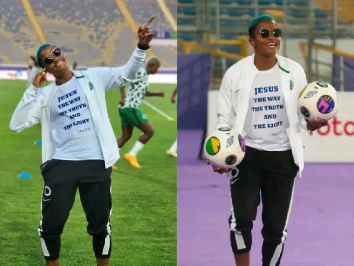 After The WAFCON Ended, Nigerian Female Footballer Rasheedat Ajibade Revealed What She Intends To Do With The Gospel Of Christ