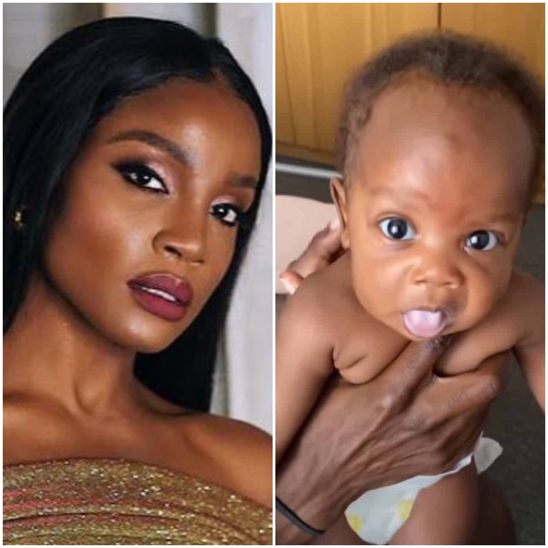 “I Prayed For You My Whole Life” – Nigerian Musician Seyi Shay Says As She Reveals The Face Of Her Baby