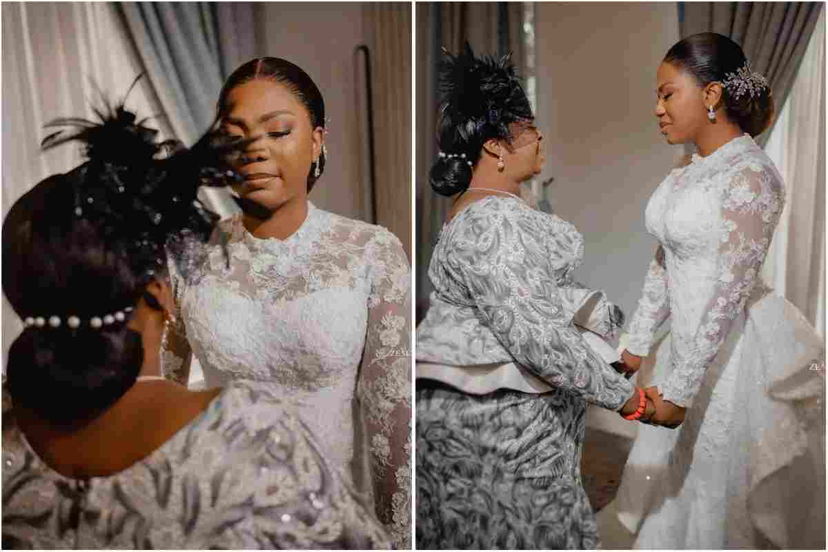 “Nothing beats a mother’s love” – Mercy Chinwo writes as she shares emotional moment with mother at her wedding