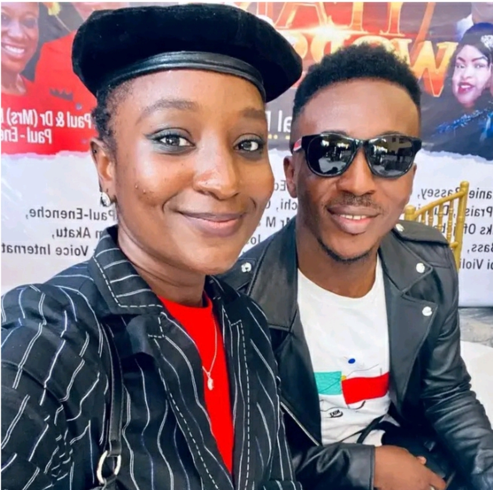 Photos of Deborah Paul-Enenche And Frank Edwards that is stiring up reactions among their fans on social media