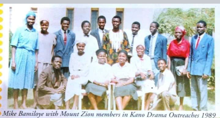 As Mount Zion marks its 37th anniversary, evangelist Mike Bamiloye shares a throwback photo